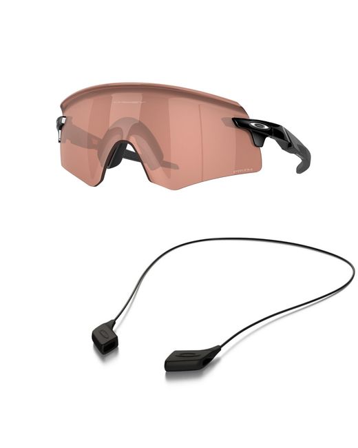 Oakley Multicolor Oo9472f Sunglasses Bundle: Oo 9472f 947206 Encoder/a And Medium Black Leash Accessory Kit for men