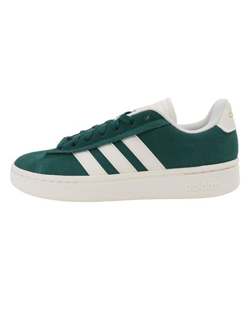Adidas S Court Alpha Trainers Green/white 5