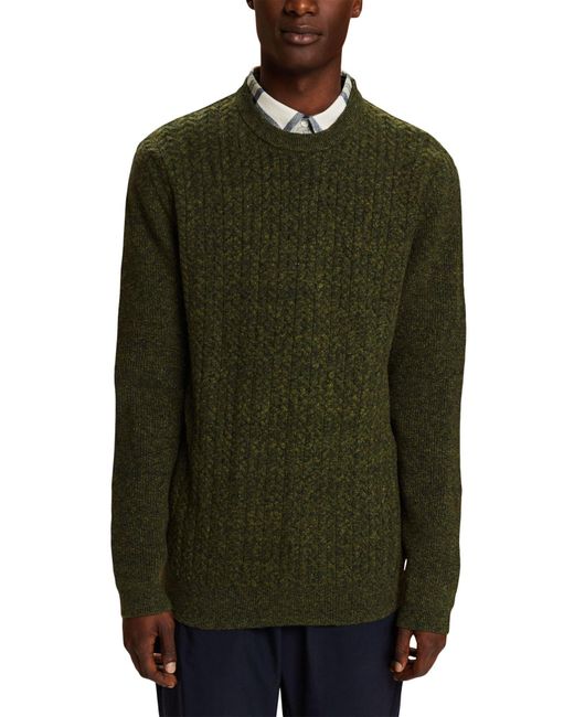 Esprit Green 103ee2i301 Pullover Sweater for men