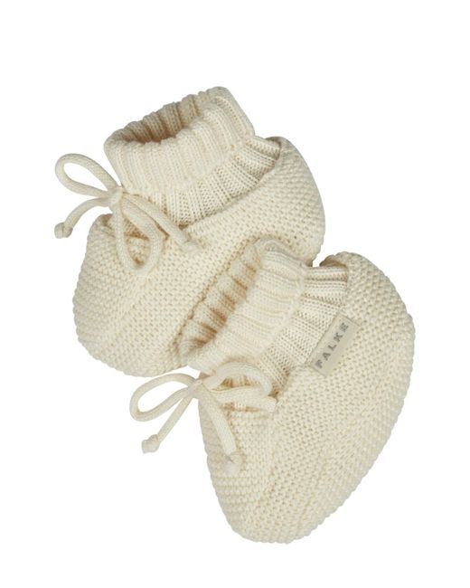 Knitted Shoe B SO cotone tinta unita 1 paio di Falke in White