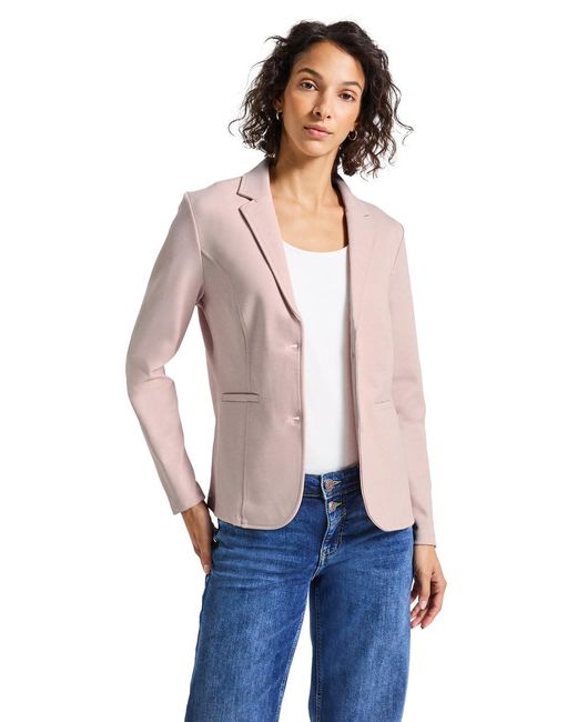 Street One Blue 2116799 Basic Blazer
