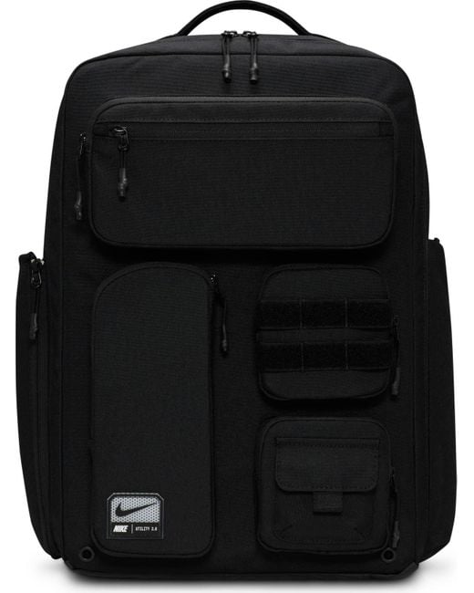 Nike Black Utility Elite Backpack (37L) for men
