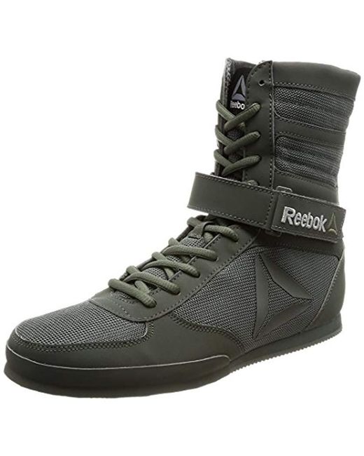 Reebok Gray Boxing Boot- Buck Shoes for men
