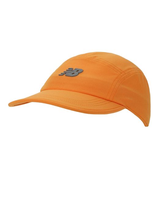 Cappello unisex a 5 pannelli Performance Hat 5 Panel Performance Hat di New Balance in Orange
