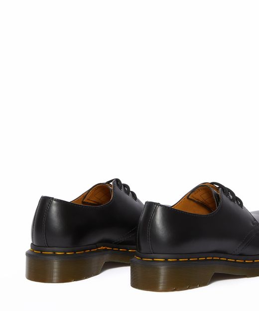 Dr. Martens , 1461 3-eye Leather Oxford Shoe For And , Black Smooth, 7 Us /6 Us