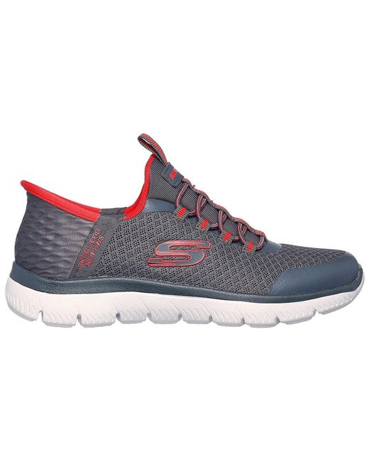 Summits High Range Slip-Ins di Skechers in Black da Uomo
