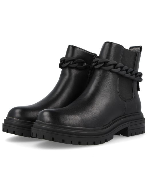 Wrangler Black Footwear Courtney Chain Oxford Flat