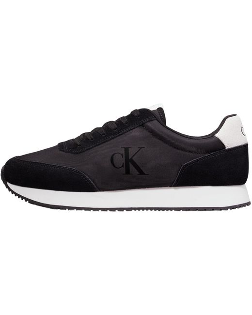 Calvin Klein Runner Sneaker Retro Iconic Schuhe in Black für Herren
