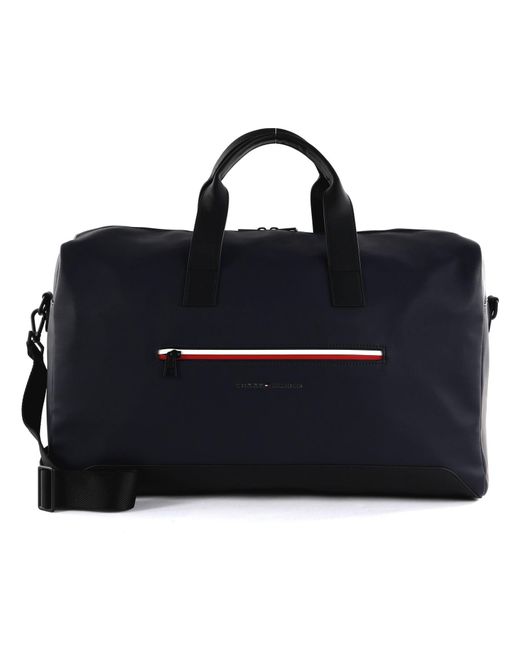 Tommy Hilfiger Black Th Ess Corp Duffle Am0am12210 Bags for men