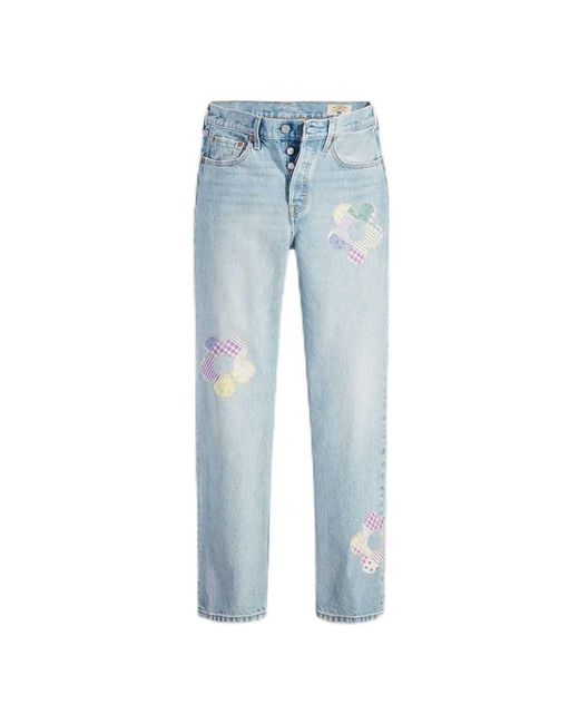 501 Jeans da Donna Pantaloni di Levi's in Blue