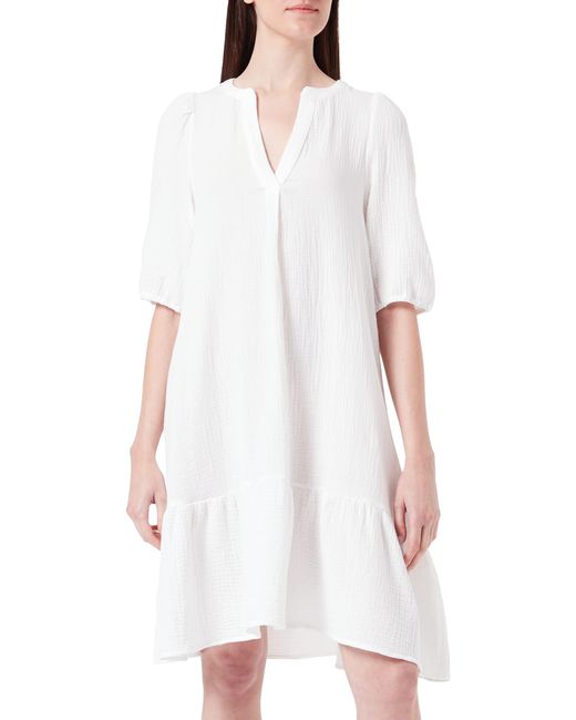Vero Moda VMNATALI 2/4 Short Dress WVN Minikleid in Weiß | Lyst DE