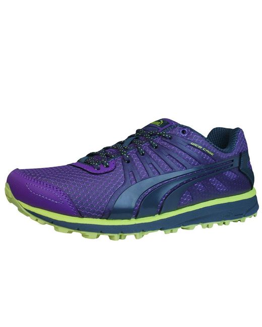 PUMA Blue Faas 300 Tr Women's Trail Running Shoes - 5 Purple