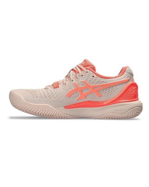 Asics Gel-resolution 9 Clay Sneakers Voor in het Pink