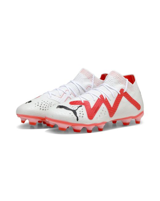 PUMA Red Future Pro Fg/ag Soccer Shoe for men