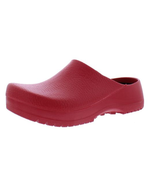 Birkenstock Red Super-Birki Shoes Size 3
