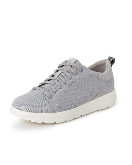 Geox U Spherica Ec4 Sneaker in Grey for Men Lyst UK