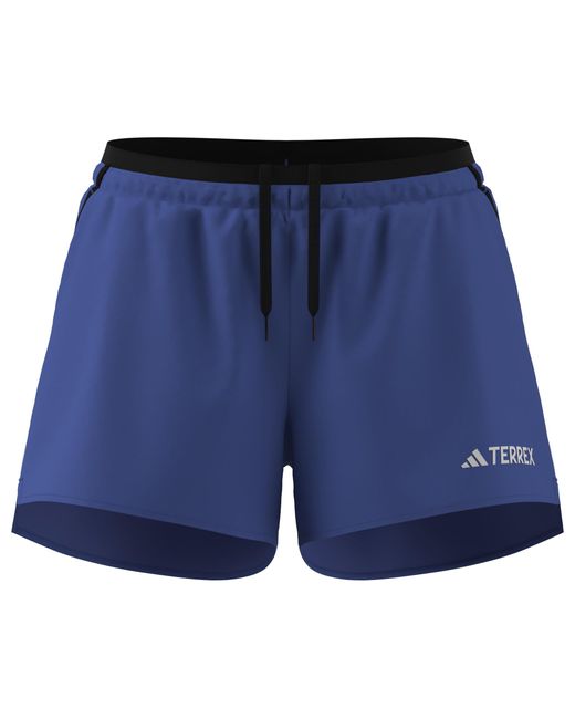 Adidas Vrouwelijke Terrex Multi Light Shorts Xs 3" in het Blue