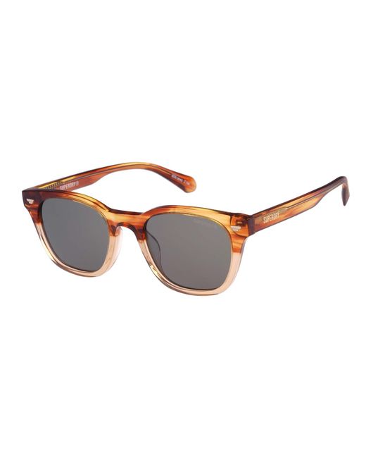 Superdry SDS-5043 Sonnenbrille 194 Brown Horn/Amber in Black für Herren