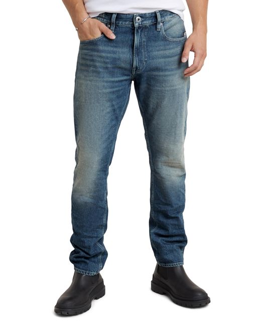G-Star RAW Mosa Straight Jeans in Blue für Herren