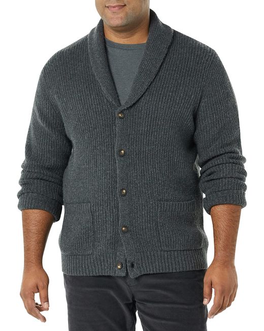 Amazon Essentials Multicolor Long-sleeve Shawl Collar Cardigan for men