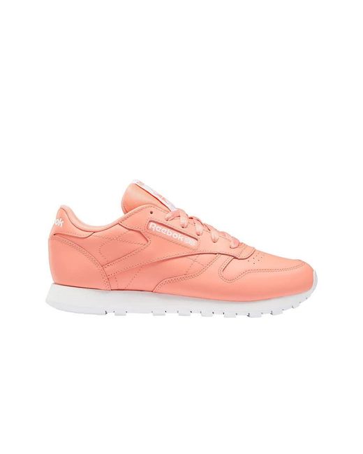 Reebok Pink Schuhe - Sneakers CL Leather orange
