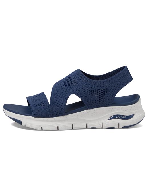 Skechers Blue Cali Arch Fit Brightest Day