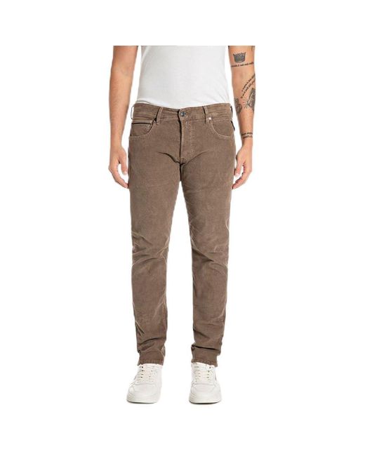 Replay Natural Adult Ma972 Grover Trouser