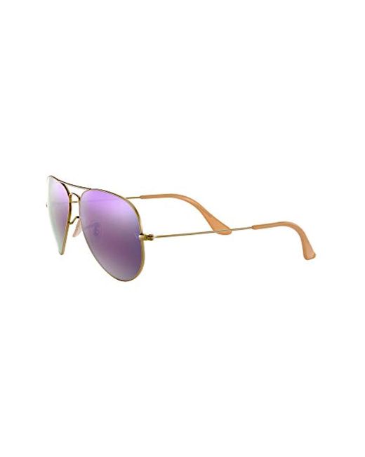 Ray Ban Rb3025 Aviator Large Metal Flash Mirrored Sunglasses Ray Ban Rb3025 Aviator Large Metal