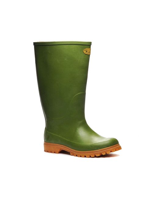 Stivale Ginocchio Gomma Verde N.42 di Superga in Green da Uomo