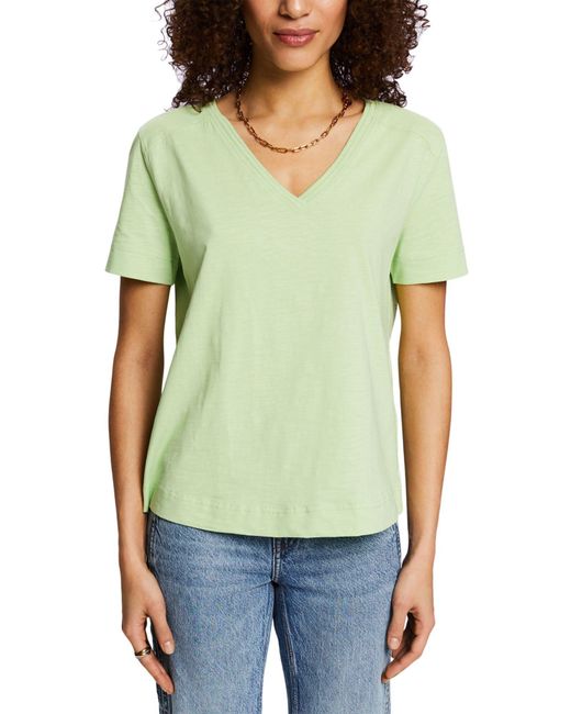 014ee1k338 T-Shirt Esprit en coloris Green