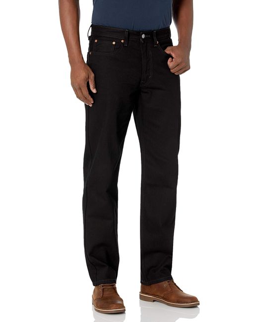 Levi's Black 550 Relaxed-fit Jean for men