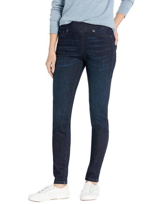 Amazon Essentials Blue Stretch Pull-on Jeggings