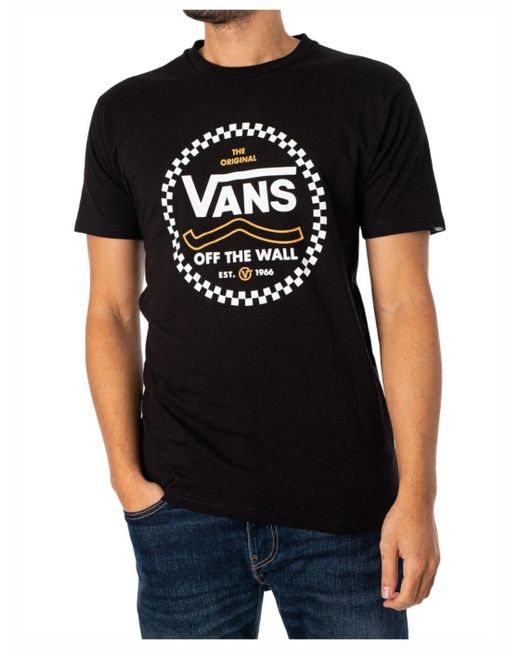 Vans Rundes T-Shirt in Black für Herren
