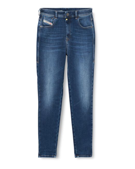 DIESEL Blue 1984 SLANDY-HIGH Jeans