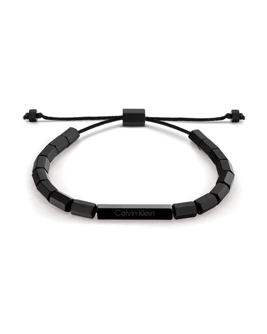 Calvin Klein Armband mit Knebelverschluss für Kollektion LATCH - 35000276 in Black für Herren