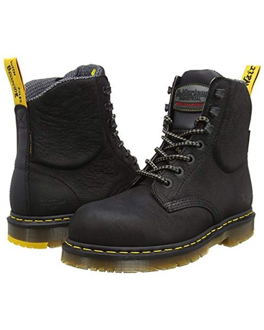 Dr. Martens Leather Unisex Adults' Hyten S1p Safety Shoes in Black for Men  | Lyst UK
