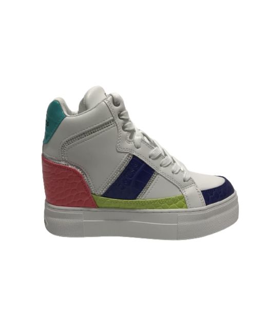 Guess Blue Giala Oxford-Schuh