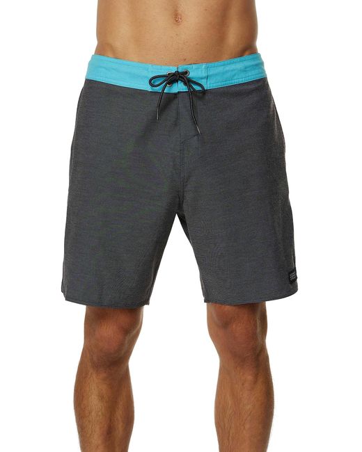 Pantaloncini da bagno da uomo con cintura a contrasto 18 di O'neill Sportswear in Gray