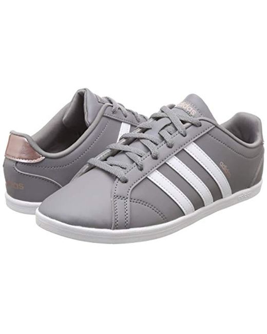 adidas Coneo Qt Tennis Shoes White in Grey | Lyst UK