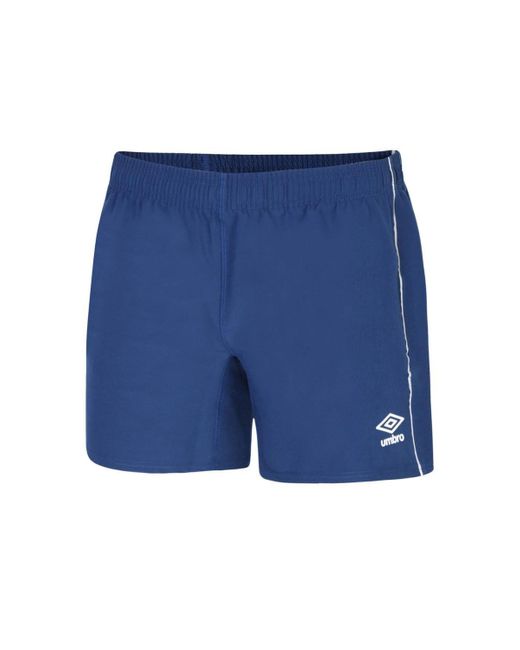 Umbro Blue S Training Rugby Shorts for men