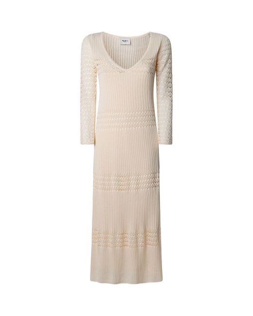 Pepe Jeans Natural Paulina Kleid