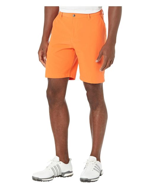 Adidas Orange Golf Standard Ult365 Short8.5 for men