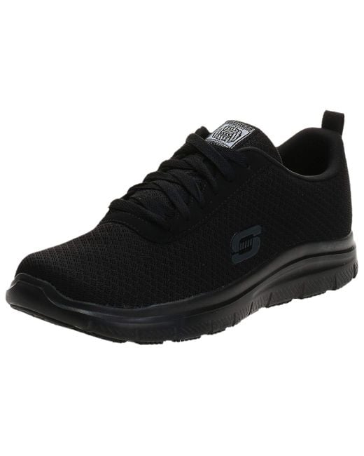 skechers men's flex advantage bendon work shoe