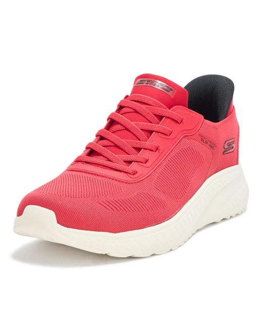 Skechers Red Hands Free Slip-ins Squad Chaos-solid Step Sneaker for men