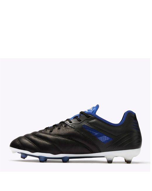 Umbro S Toco Iv Pro Fg Firm Ground Football Boots Black/white/royal Blue 8.5 for men