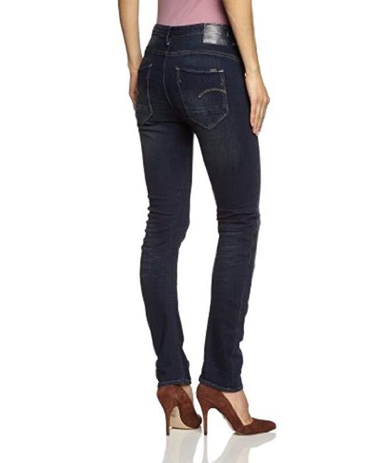 G-Star RAW G-STAR Damen Jeans Arc 3D Tapered Wmn 60236.5168.89 Tapered Fit  (Karotte) Normaler Bund in Blau | Lyst DE
