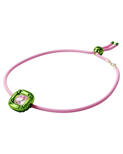 Dulcis Collana di Swarovski in Pink