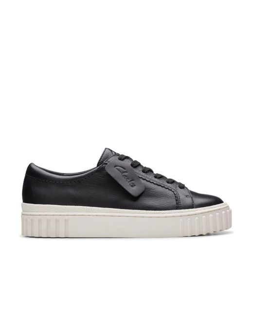 Clarks Black Mayhill Walk Sneaker