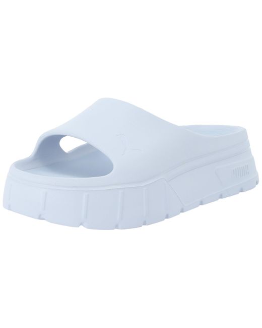 PUMA Mayze Stack Injex Sandalen in het Black