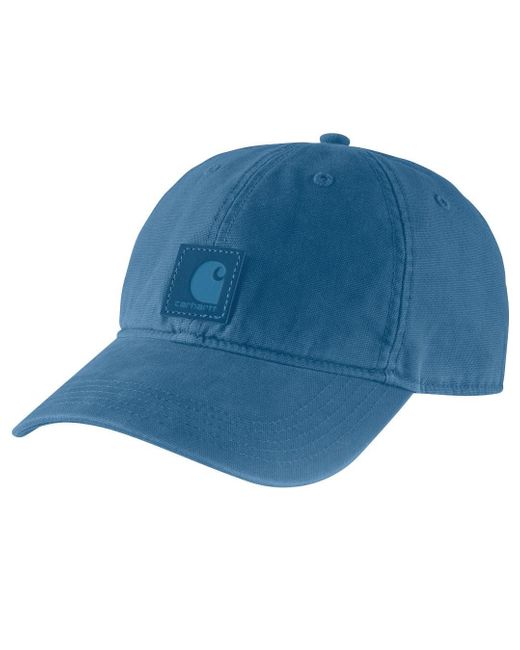 Carhartt Blue Canvas Cap for men